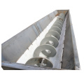 stainless steel shaft free sludge  screw conveyor/  shaftless no shaft screw conveyor for wood chips